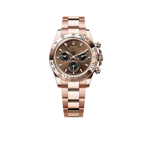Daytona 40mm Everose Gold Chocolate Dial Mens Watch 126505-0005 New