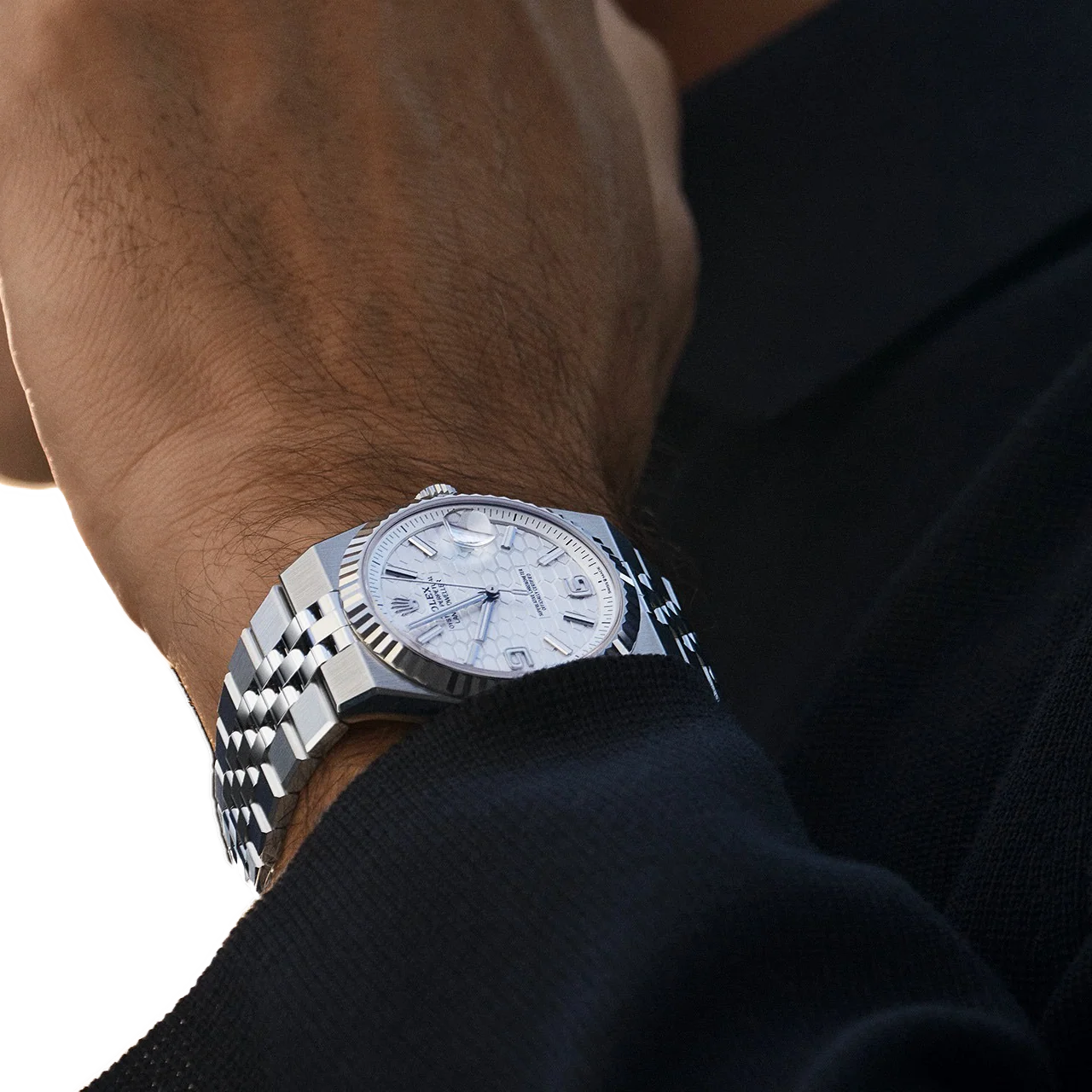 Land-Dweller 40 mm  Oystersteel White Gold M127334-0001