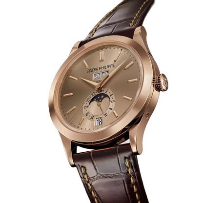 Complications 38mm 5396R-016 Annual Calendar Moon Phases Rose Gold Sand Beige Dial