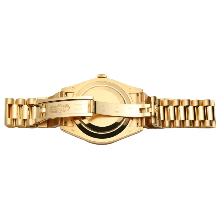 President Day-Date II 41mm 218238 18k Yellow Gold & Ruby Dial