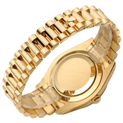 President Day-Date II 41mm 218238 18k Yellow Gold & Ruby Dial
