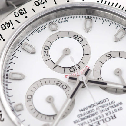 Daytona 40mm 116520 White APH Dial
