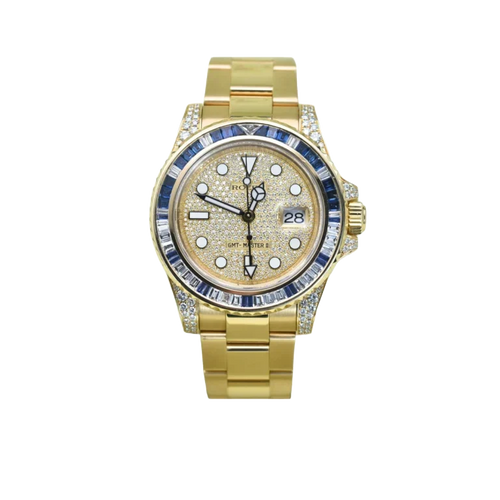 GMT-Master II 116758SARU Pave Diamond Dial 40mm