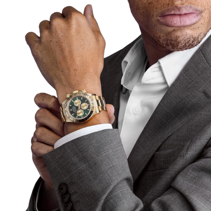 Daytona 126508 John Mayer 2.0 Yellow Gold Bright Green and Golden Dial (2025)