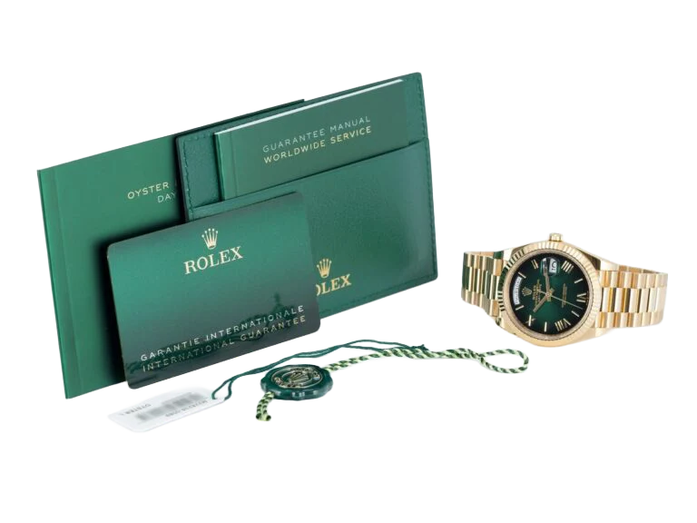 Day-Date 228238 Green Smoke Dial 40mm