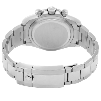 Daytona 40mm Stainless Steel White Panda Dial 126500