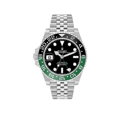 GMT Master II Sprite Bezel Steel Mens Watch 126720
