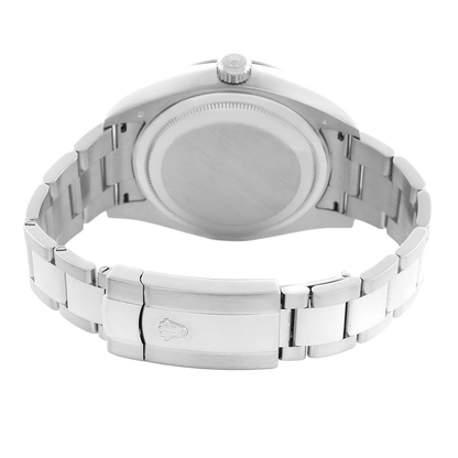 Sky-Dweller 42mm White Gold Black Dial Mens Watch 326939